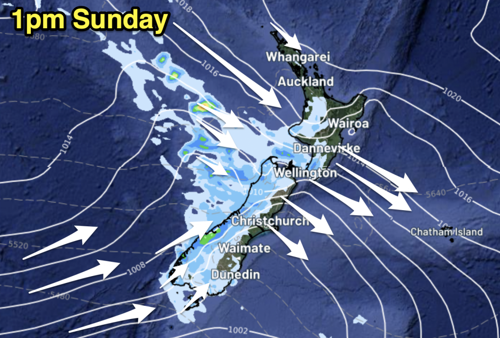 Weekend Newsfeed Cloud, wind, rain, sun, heat all continues WeatherWatch New Zealand's